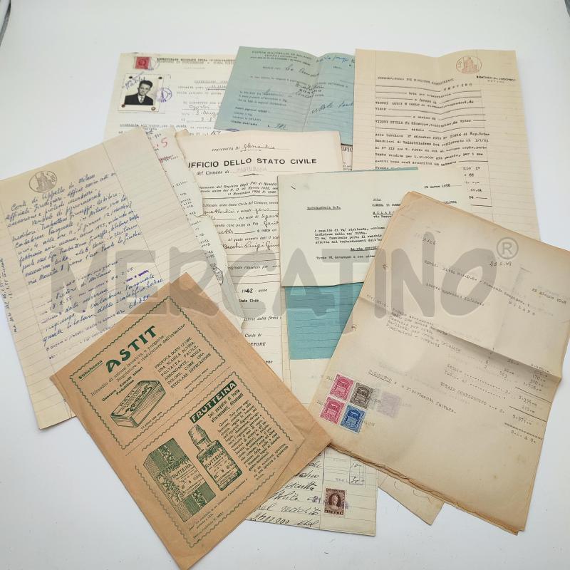 DOCUMENTI VARI ANNI 50 | Mercatino dell'Usato Corbetta 1