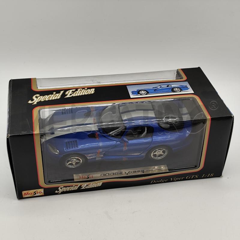 DODGE VIPER GTS SPECIAL EDITION 1/18 MAISTO MODELLINO  | Mercatino dell'Usato Corbetta 1