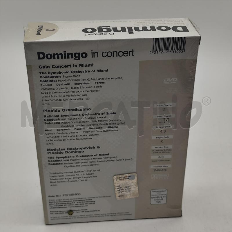 DOMINGO IN CONCERT BOX SET 3 DVD  | Mercatino dell'Usato Corbetta 2