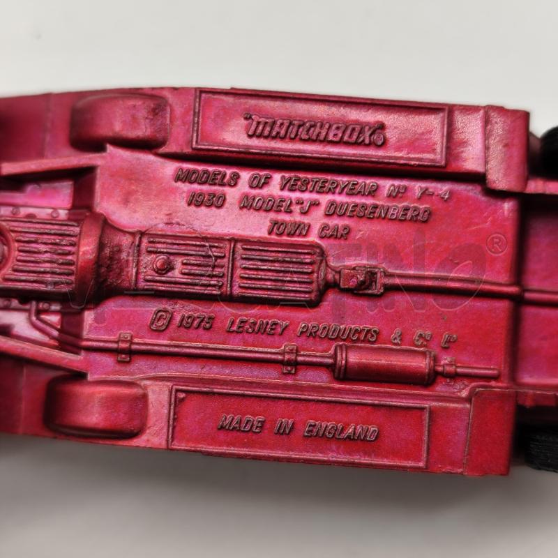 DUESENBERG TOWN CAR MATCHBOX 1/43 MODELLINO  | Mercatino dell'Usato Corbetta 3