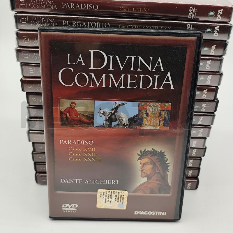 DVD LA DIVINA COMMEDIA DEAGOSTINI 15 DVD  | Mercatino dell'Usato Corbetta 2