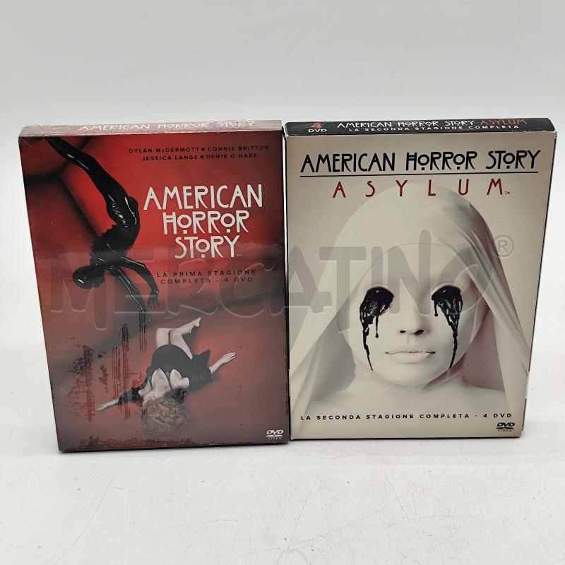 DVD SERIE TV AMERICAN HORROR STORY STAGIONE 1-2 | Mercatino dell'Usato Corbetta 1
