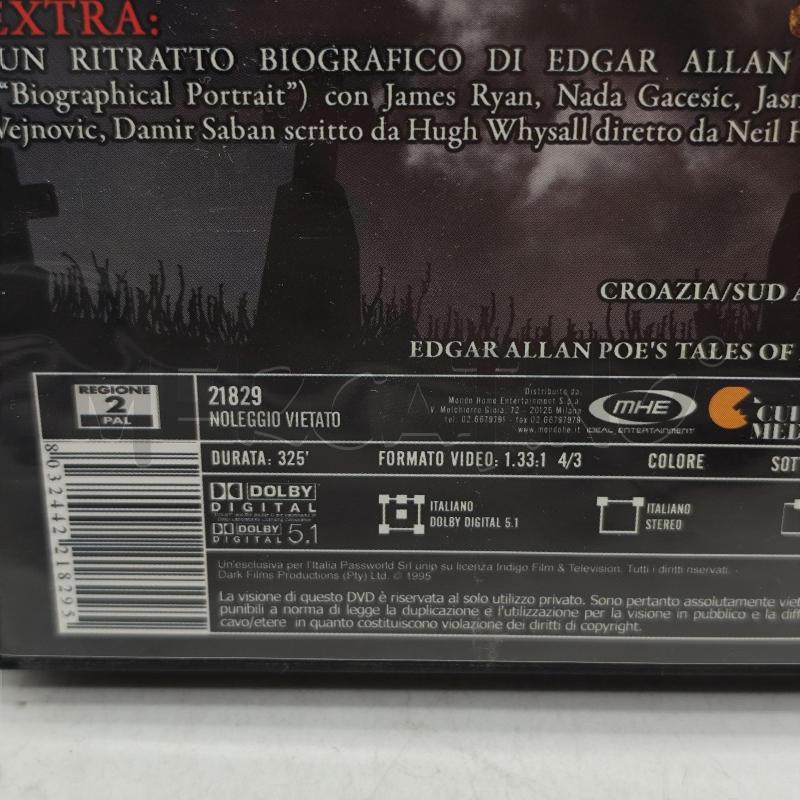 EDGAR ALLAN POE I RACCONTI DEL MISTERO 3 DVD | Mercatino dell'Usato Corbetta 2