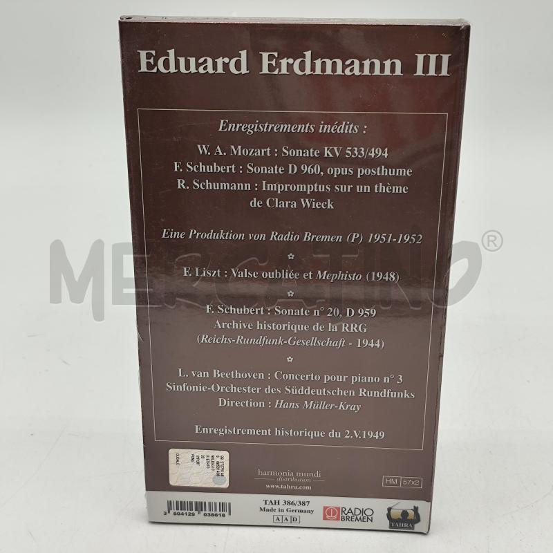 EDUARD ERDMANN III LON BO X 2 CD | Mercatino dell'Usato Corbetta 2