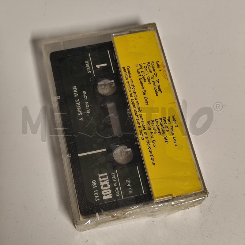 ELTON JOHN A SINGLE MAN MUSICASSETTA MINT | Mercatino dell'Usato Corbetta 2