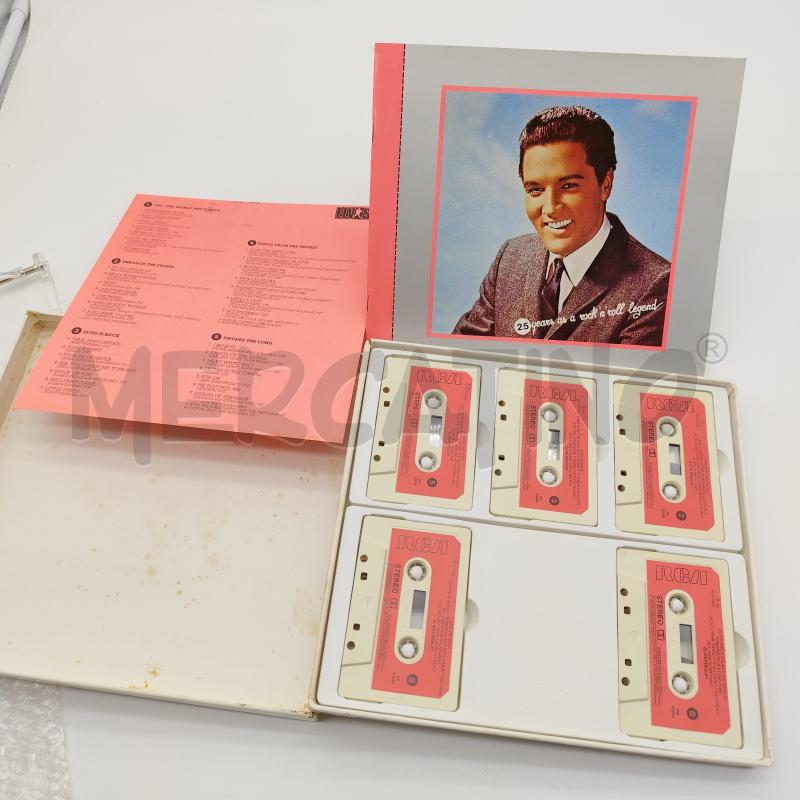ELVIS PRESLEY – 25 YEARS AS A ROCK 'N' ROLL LEGEND MUSICASSETTE | Mercatino dell'Usato Corbetta 2