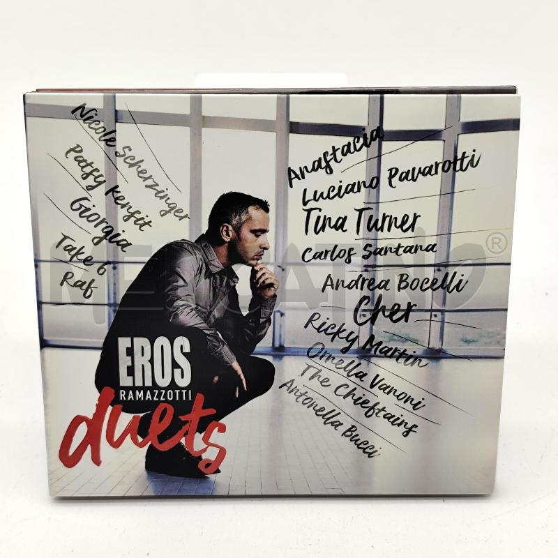 EROS RAMAZZORRI DUETS CD MUSICALE | Mercatino dell'Usato Corbetta 1
