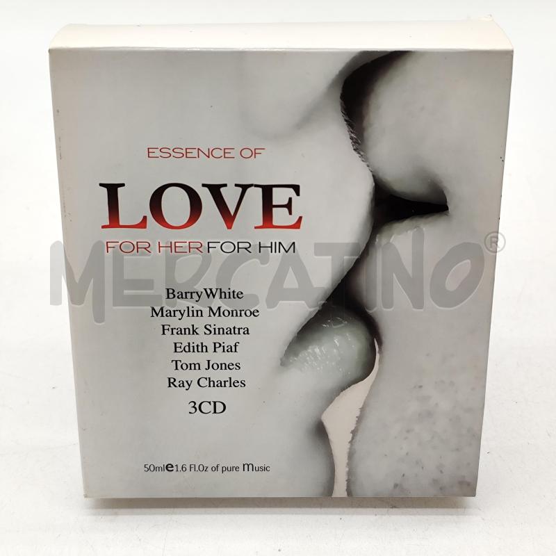 ESSENCE OF LOVE FOR HER FOR HIM 3 CD | Mercatino dell'Usato Corbetta 1