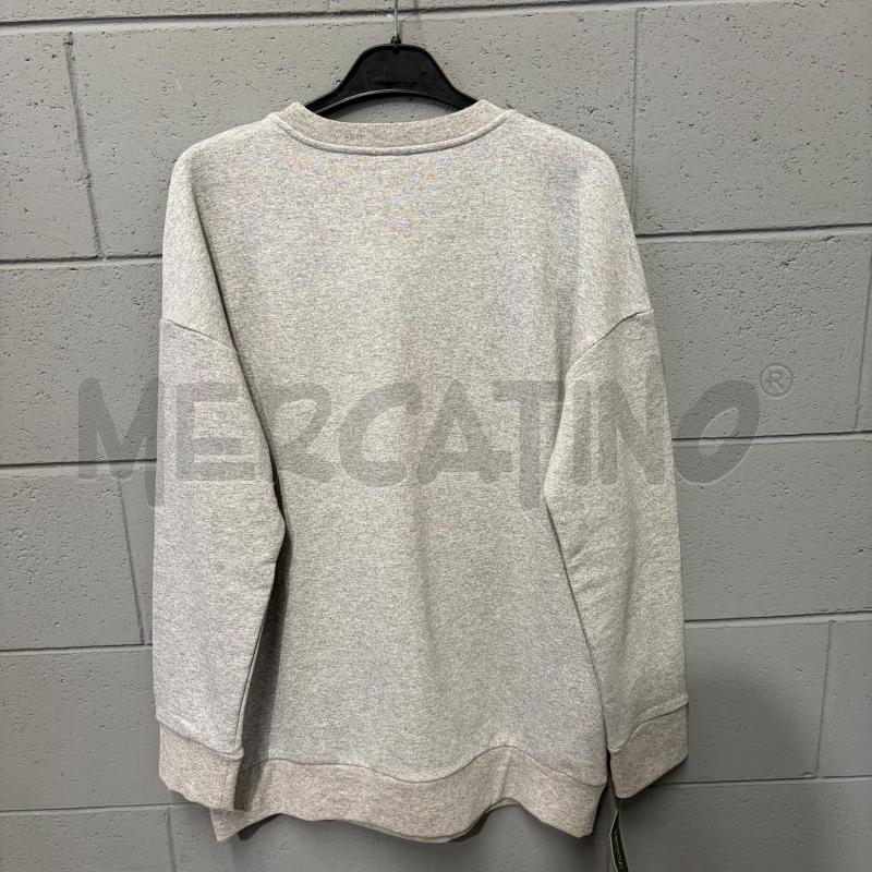 FELPA DONNA PINKO GRIGIO ALI PAIETTES STRASS | Mercatino dell'Usato Corbetta 4