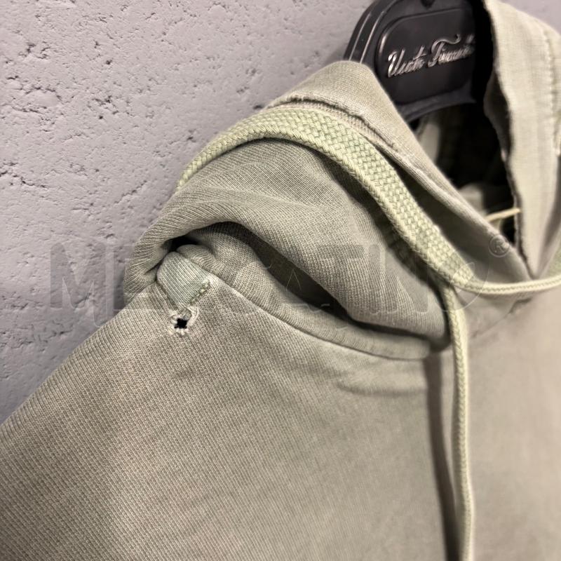 FELPA UOMO DIESEL VERDE DELAVE BORDI ROVINATI | Mercatino dell'Usato Corbetta 3
