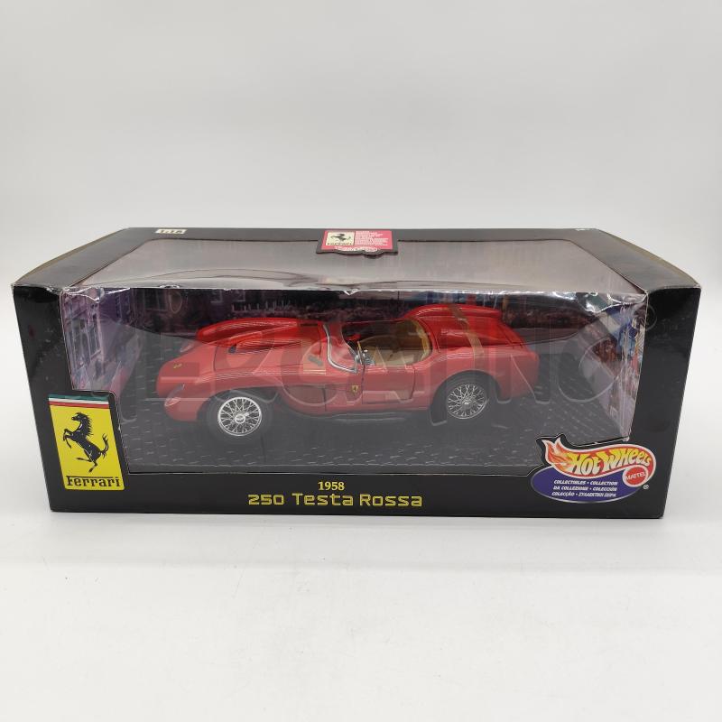 FERRARI 250 TESTAROSSA 1958 HOTWHEELS 1/18 MODELLINO  | Mercatino dell'Usato Corbetta 1