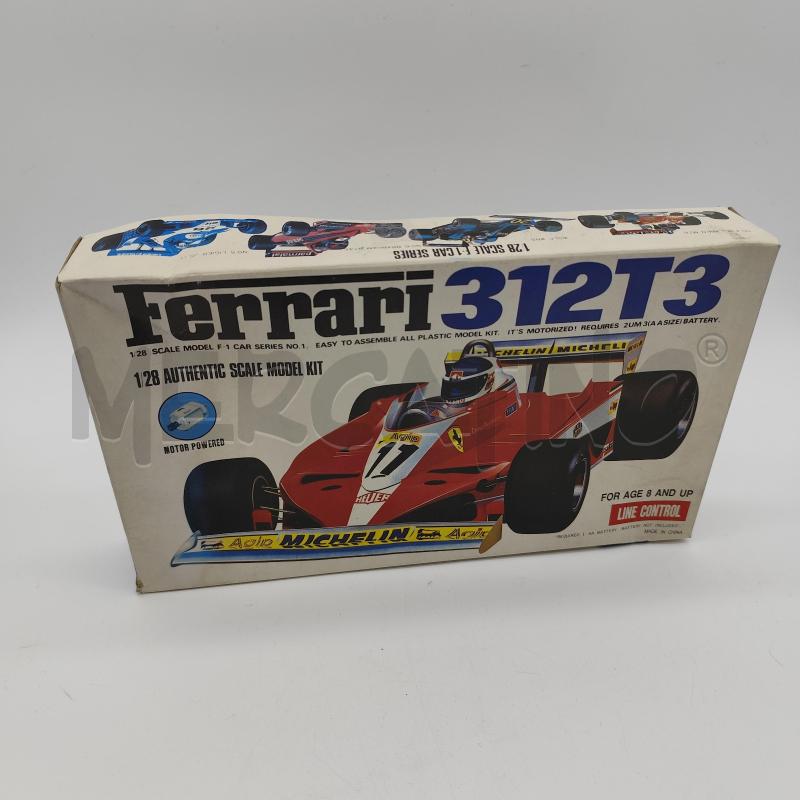 FERRARI 312T3 BLUETANK 1/28 MODELLINO  | Mercatino dell'Usato Corbetta 1