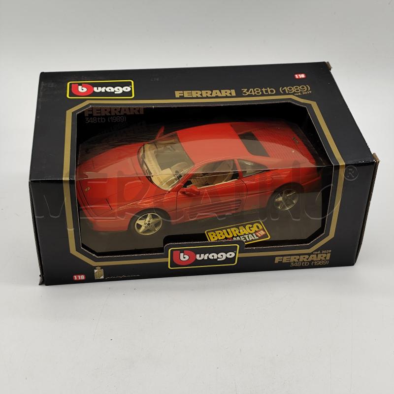 FERRARI 348TB 1989 BURAGO 3039 1/18 MODELLINO  | Mercatino dell'Usato Corbetta 1