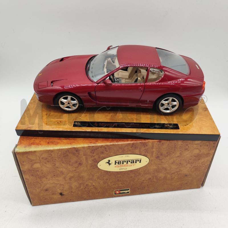 FERRARI 456 GT 1992 BBURAGO 3746 1/18 MODELLINO  | Mercatino dell'Usato Corbetta 1