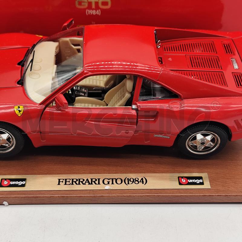 FERRARI GTO 1984 3527 BBURAGO 1/18 MODELLINO  | Mercatino dell'Usato Corbetta 2