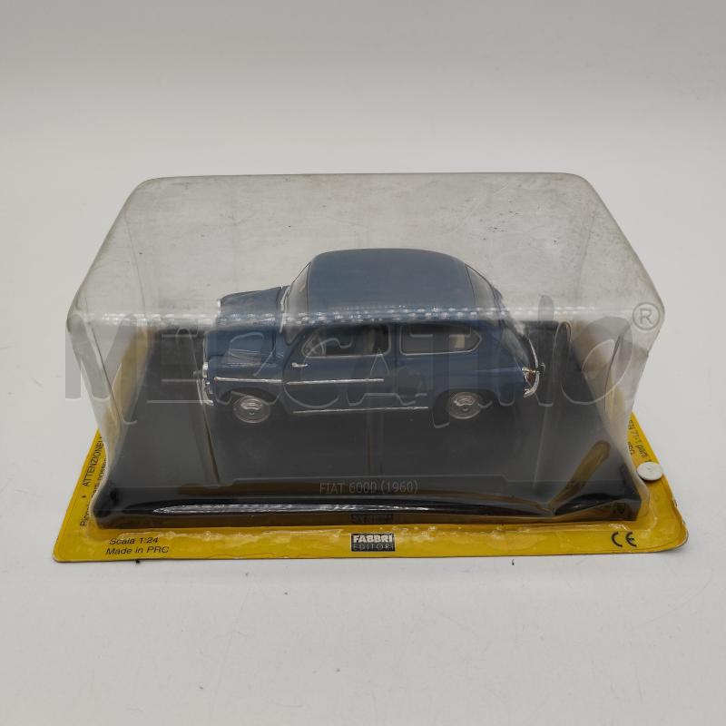 FIAT 600 D 1960 QUATTRORUOTE 1/24 MODELLINO  | Mercatino dell'Usato Corbetta 1