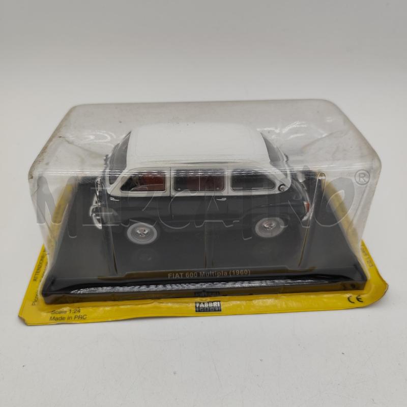 FIAT 600 MULTIPLA 1960 QUATTRORUOTE 1/24 MODELLINO  | Mercatino dell'Usato Corbetta 1