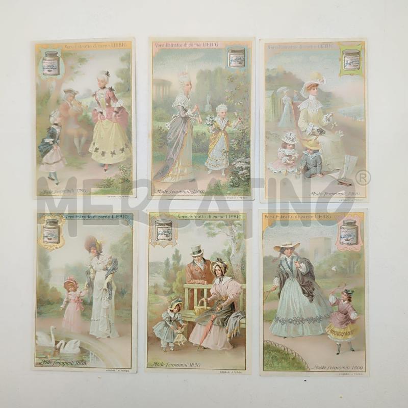 FIGURINE LIEBIG 1905 N 825 MODE FEMMINILI | Mercatino dell'Usato Corbetta 1