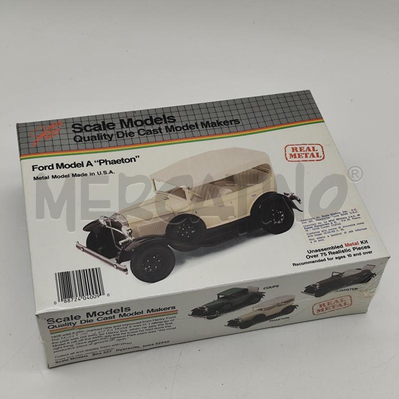 FORD MODEL A PHAETON SCALE MODEL 1/20 MODELLINO | Mercatino dell'Usato Corbetta 1