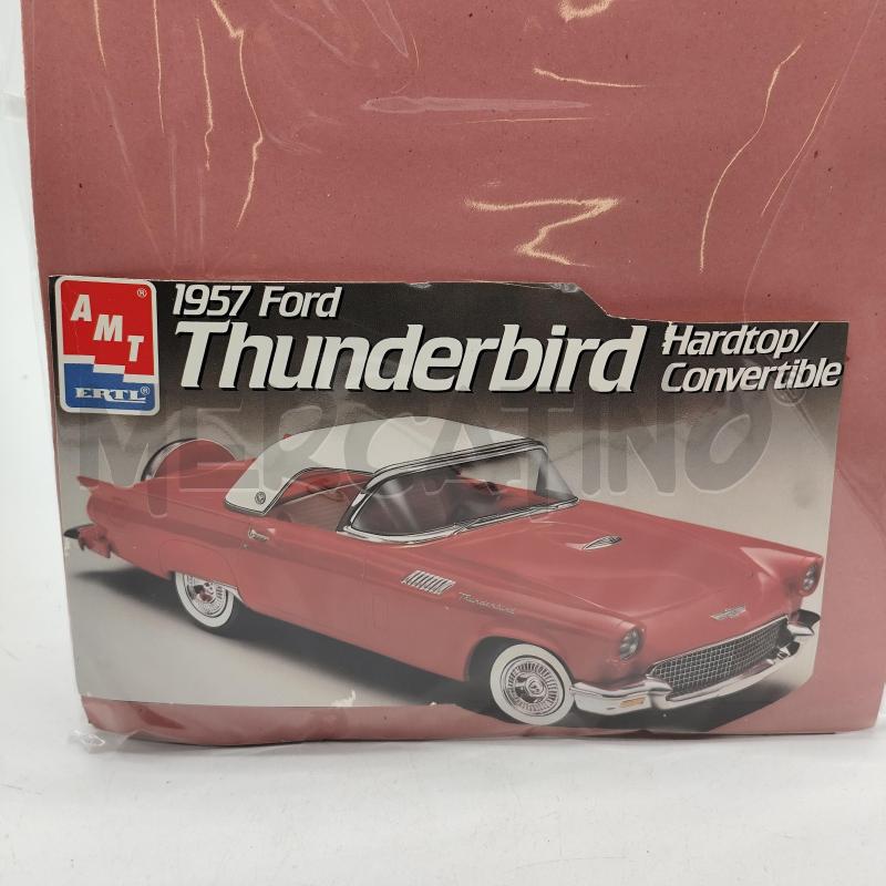 FORD THUNDERBIRD 1957 HARDTOP CONVERTIBLE AMT ERTL 1/25 MODELLINO  | Mercatino dell'Usato Corbetta 1