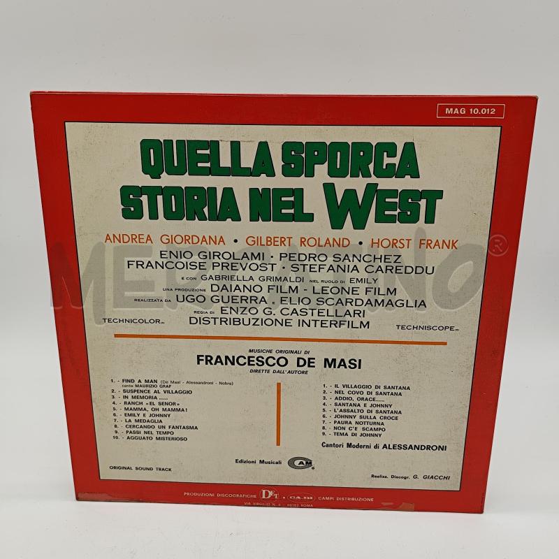 FRANCESCO DE MASI - QUELLA SPORCA STORIA NEL WEST LP 33 | Mercatino dell'Usato Corbetta 2