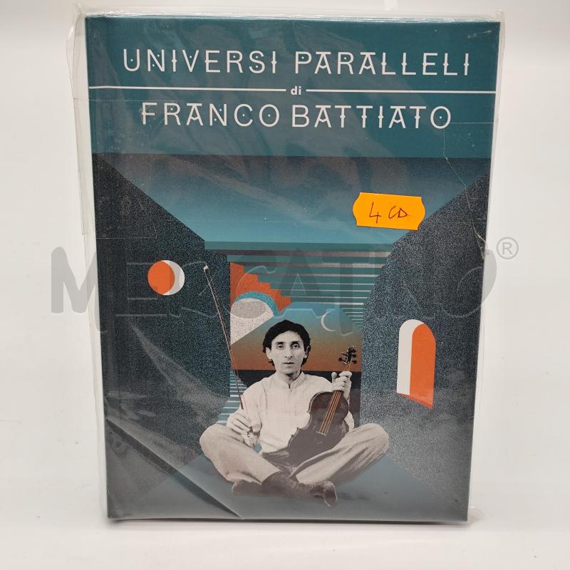 FRANCO BATTIATO UNIVERSI PARALLELI 4 CD MUSICALI | Mercatino dell'Usato Corbetta 1