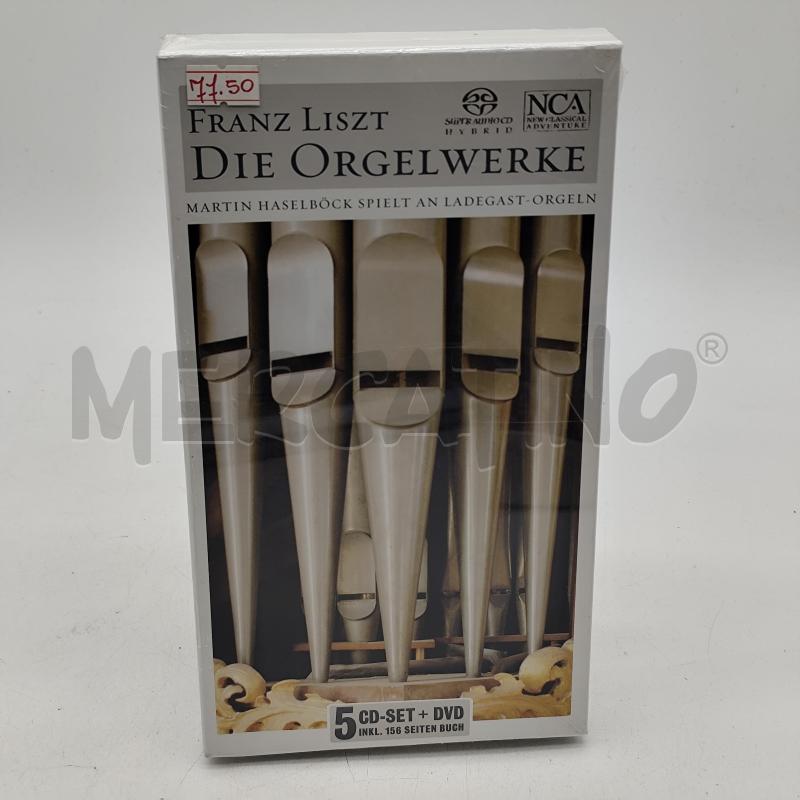 FRANZ LISZT, MARTIN HASELBÖCK - DIE ORGELWERKE 5 CD | Mercatino dell'Usato Corbetta 1