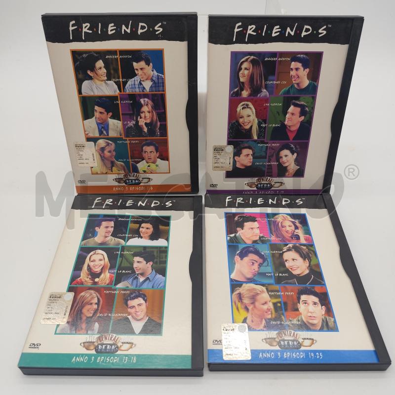 FRIENDS ANNO 3 STAGIONE COMPLETA 4 DVD  | Mercatino dell'Usato Corbetta 1