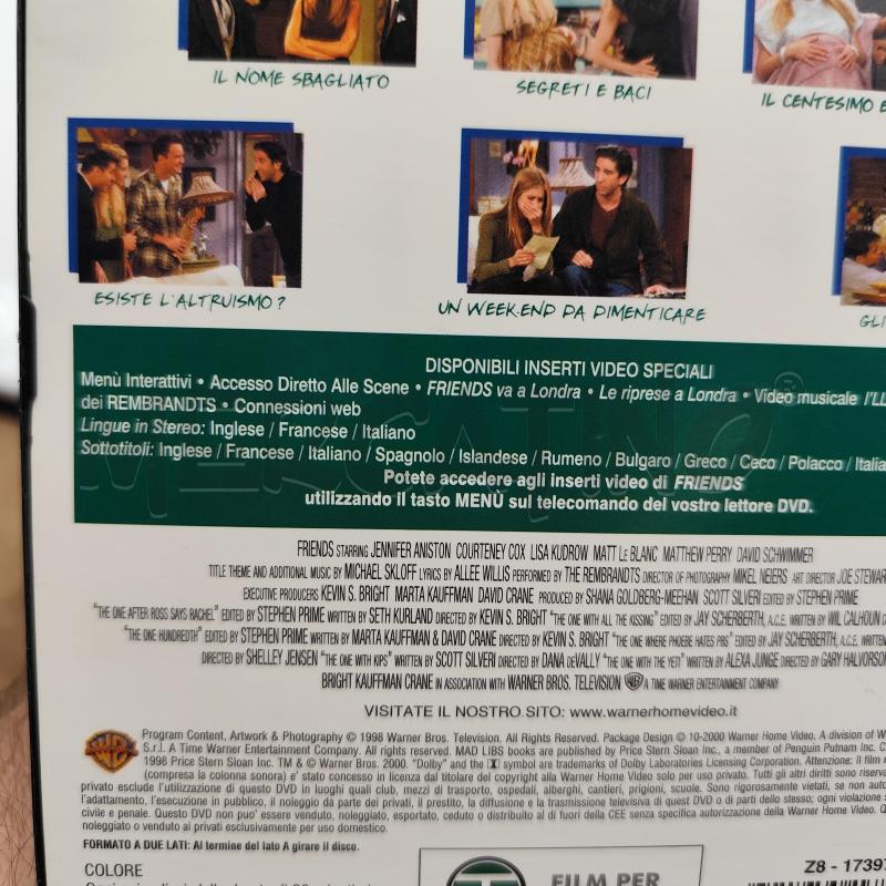 FRIENDS ANNO 5 STAGIONE COMPLETA 4 DVD  | Mercatino dell'Usato Corbetta 2