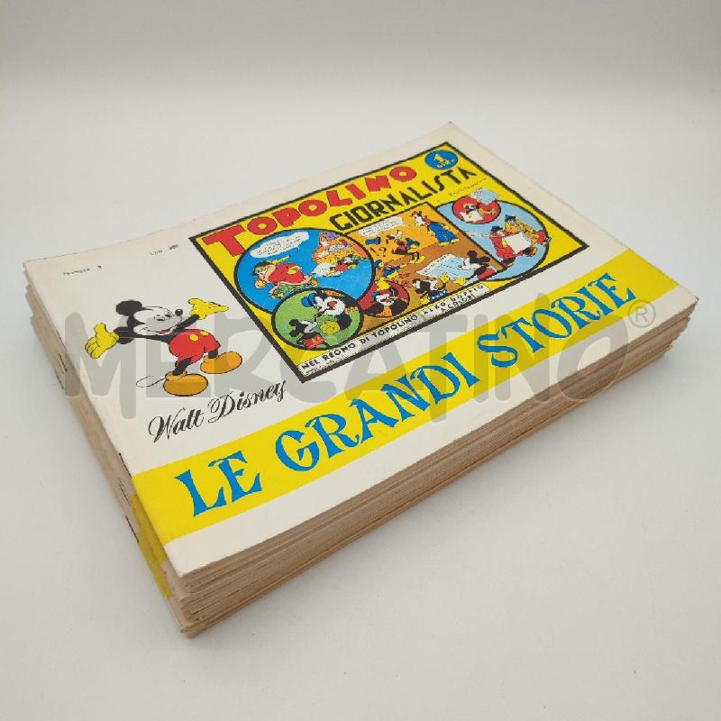 FUMETTI COLLEZIONE TOPOLINO LE GRANDI STORIE 12 VOLUMI | Mercatino dell'Usato Corbetta 1