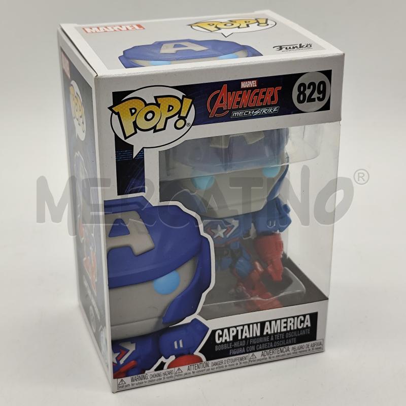 FUNKO POP CAPTAIN AMERICA 829 MARVEL AVENGERS | Mercatino dell'Usato Corbetta 1