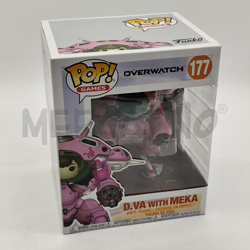 FUNKO POP D.VA WITH MEKA OVERWATCH 177 | Mercatino dell'Usato Corbetta 1