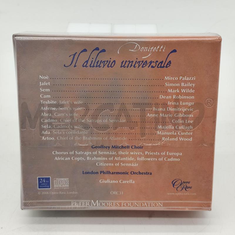 G. DONIZETTI IL DILUVIO UNIVERSALE 2X CD | Mercatino dell'Usato Corbetta 2
