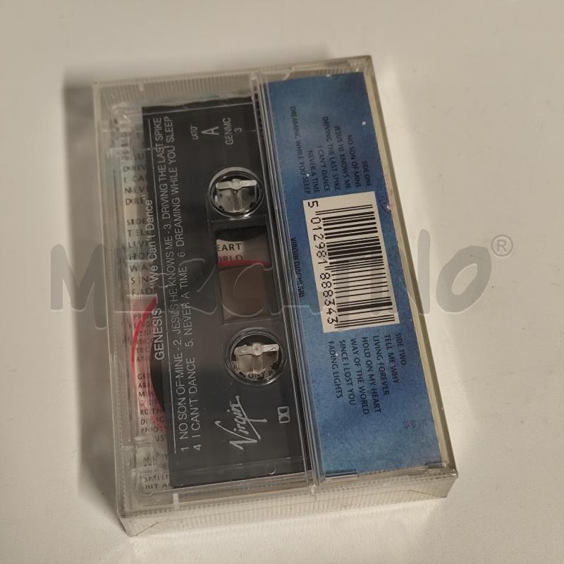 GENESIS WE CANT DANCE MUSICASSETTA MINT | Mercatino dell'Usato Corbetta 2