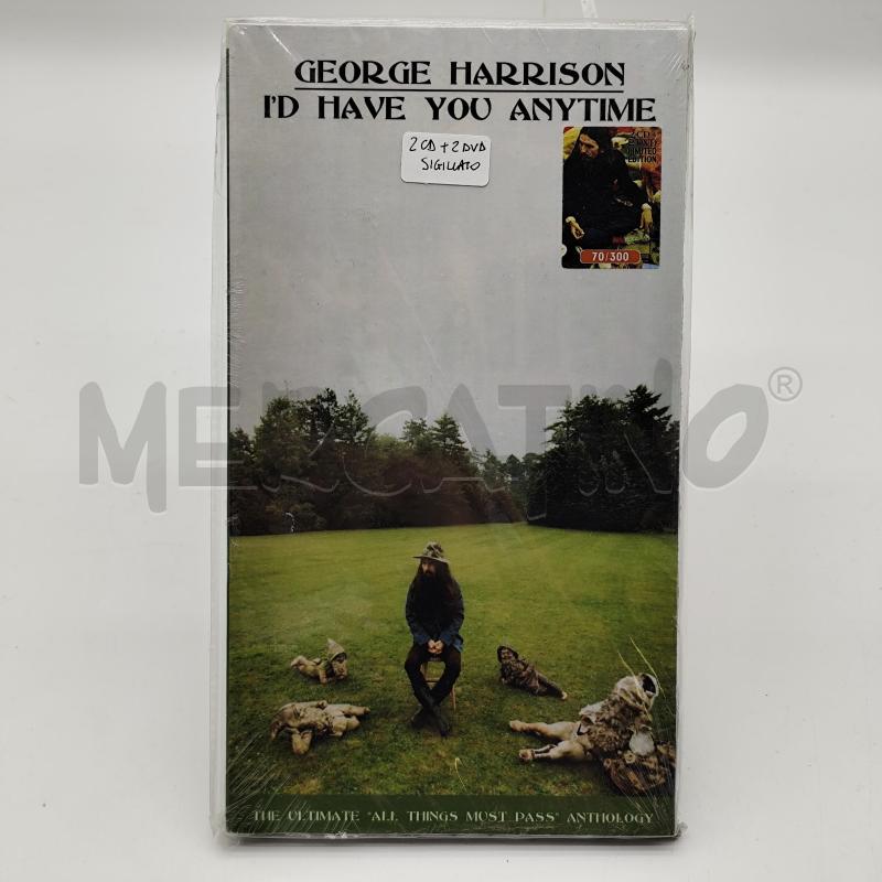 GEORGE HARRIS I'D HAVE YOU ANYTIME 2CD 2 DVD LIMITED ED. NUMERATA | Mercatino dell'Usato Corbetta 1