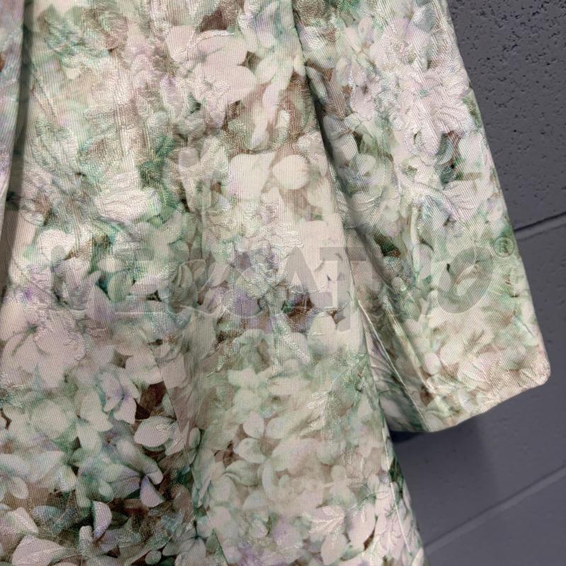 GIACCA DONNA LES COPAINS M/M ORTENSIE PANNA/VERDE  | Mercatino dell'Usato Corbetta 3