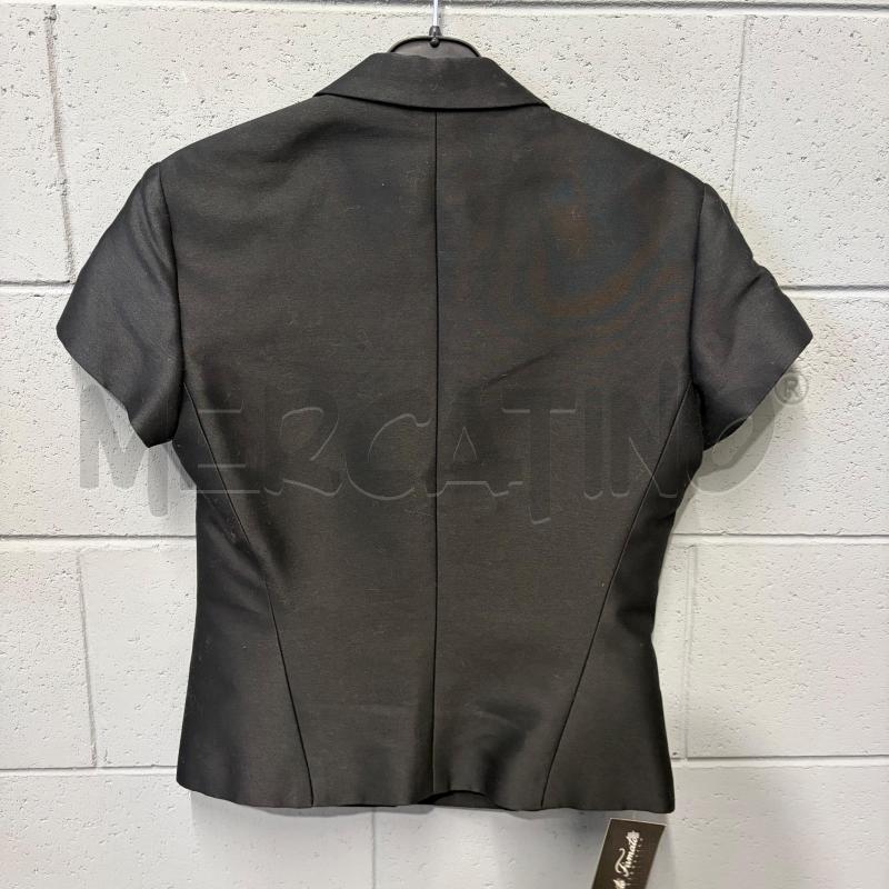 GIACCA DONNA VERSUS M/M NERO SAGOMATA COTONE SETA | Mercatino dell'Usato Corbetta 4