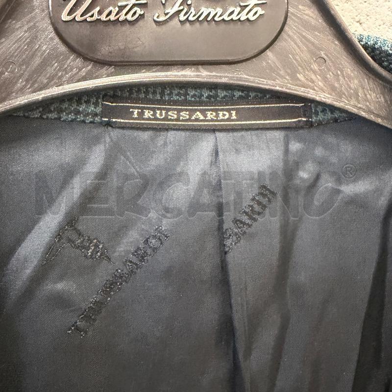 GIACCA UOMO TRUSSARDI VERDE PR GALLES LANA | Mercatino dell'Usato Corbetta 2
