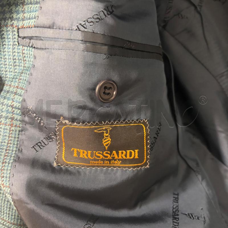 GIACCA UOMO TRUSSARDI VERDE PR GALLES LANA | Mercatino dell'Usato Corbetta 3