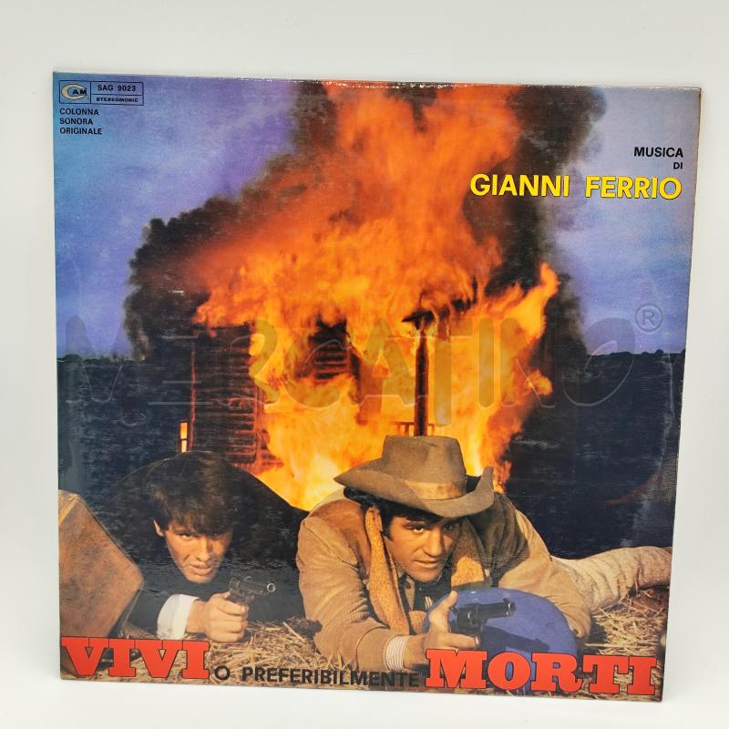 GIANNI FERRIO - VIVI O PREFERIBILMENTE MORTI 33 LP | Mercatino dell'Usato Corbetta 1