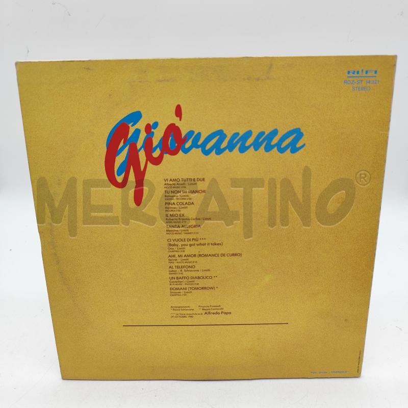 GIOVANNA NOCETTI GIO' 33 GIRI LP VINILE | Mercatino dell'Usato Corbetta 2
