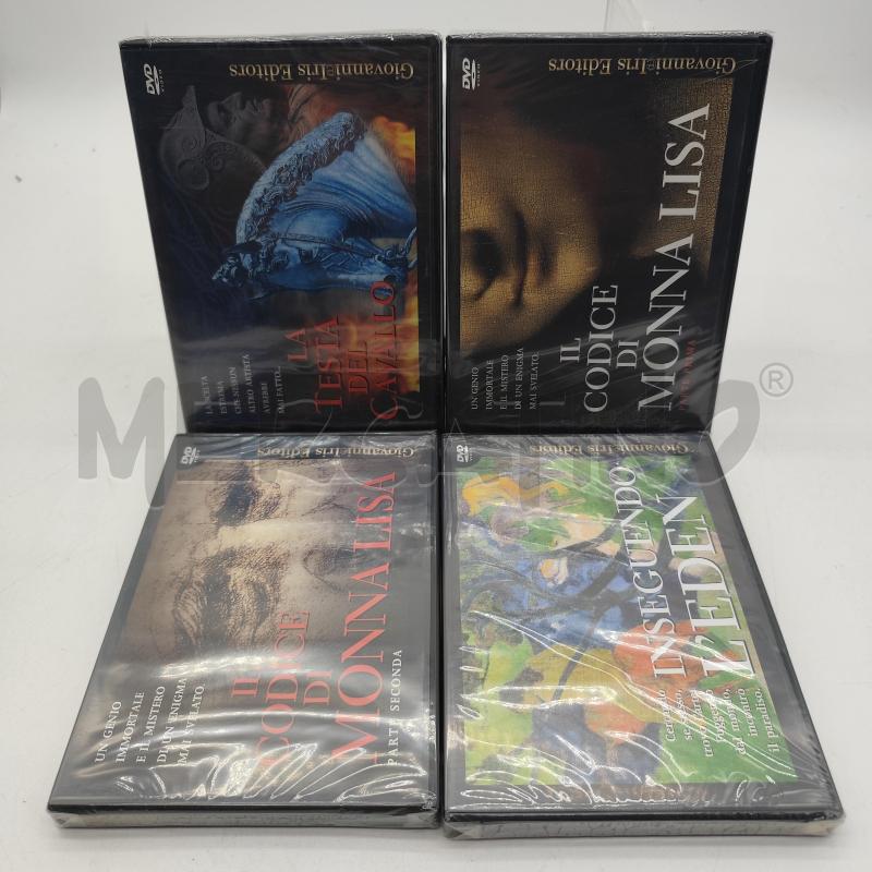 GIOVANNI IRIS EDITORS 4 DVD  | Mercatino dell'Usato Corbetta 1