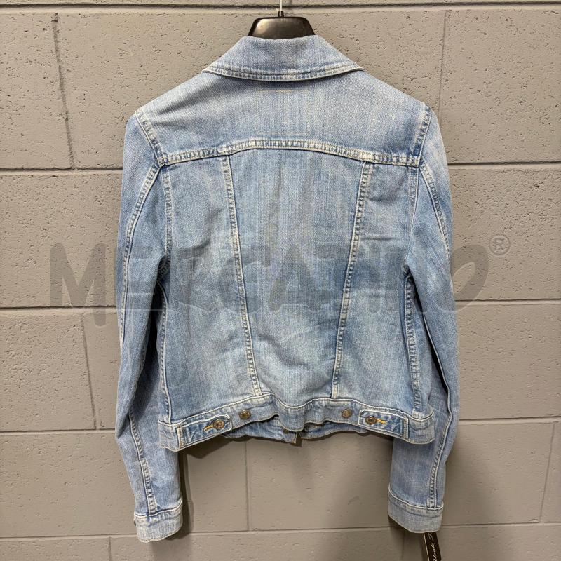 GIUBBINO DONNA LEVIS JEANS CHIARO SFUM CUCIT ECRU | Mercatino dell'Usato Corbetta 5
