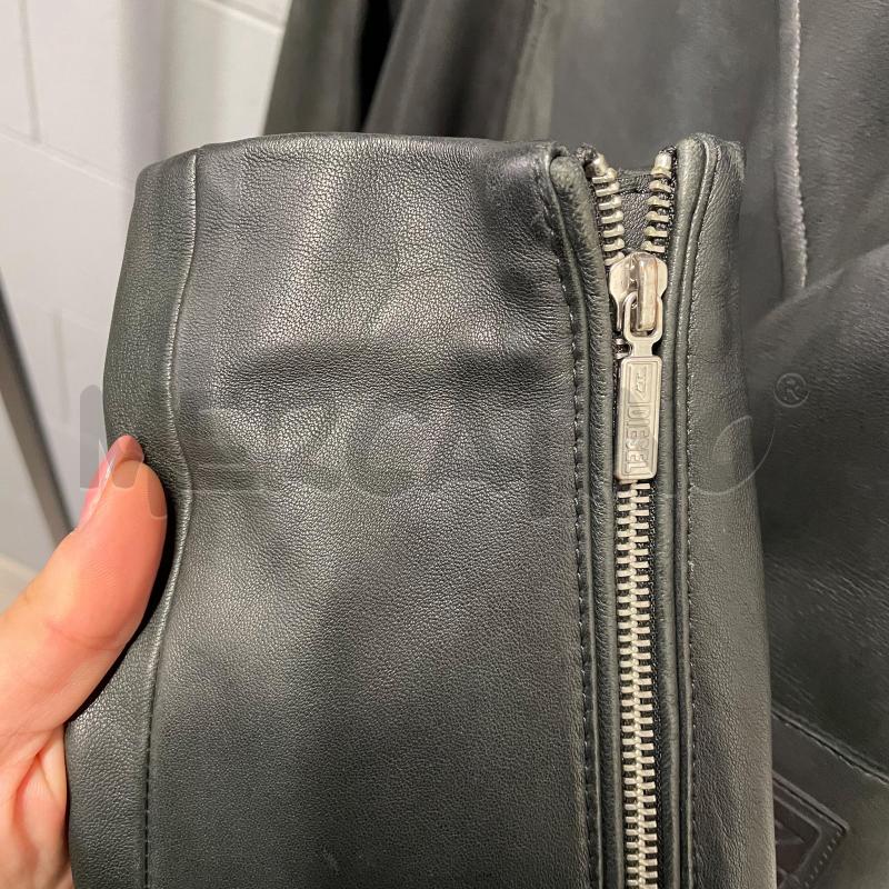 GIUBBINO UOMO DIESEL NERO PELLE ZIP | Mercatino dell'Usato Corbetta 3