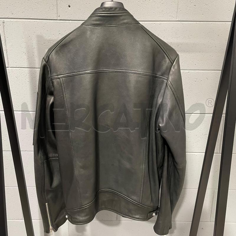 GIUBBINO UOMO DIESEL NERO PELLE ZIP | Mercatino dell'Usato Corbetta 5