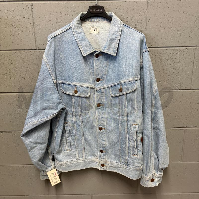 GIUBBINO UOMO VALENTINO JEANS AZZ DELAVE' MANICHE PALLONCINO | Mercatino dell'Usato Corbetta 1