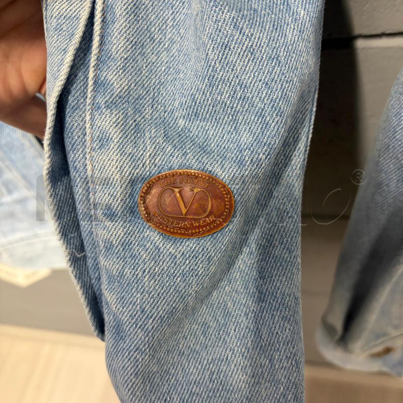GIUBBINO UOMO VALENTINO JEANS AZZ DELAVE' MANICHE PALLONCINO | Mercatino dell'Usato Corbetta 4