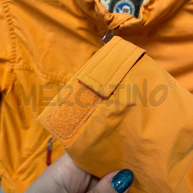 GIUBBOTTO BAMBINO NAPAPIJRI ARANCIO INT TRAF LACCI ROSSI | Mercatino dell'Usato Corbetta 3