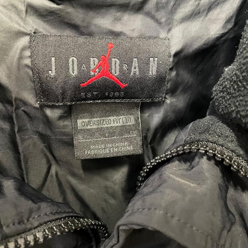GIUBBOTTO DONNA JORDAN NERO STROP CROP ZIP  | Mercatino dell'Usato Corbetta 2