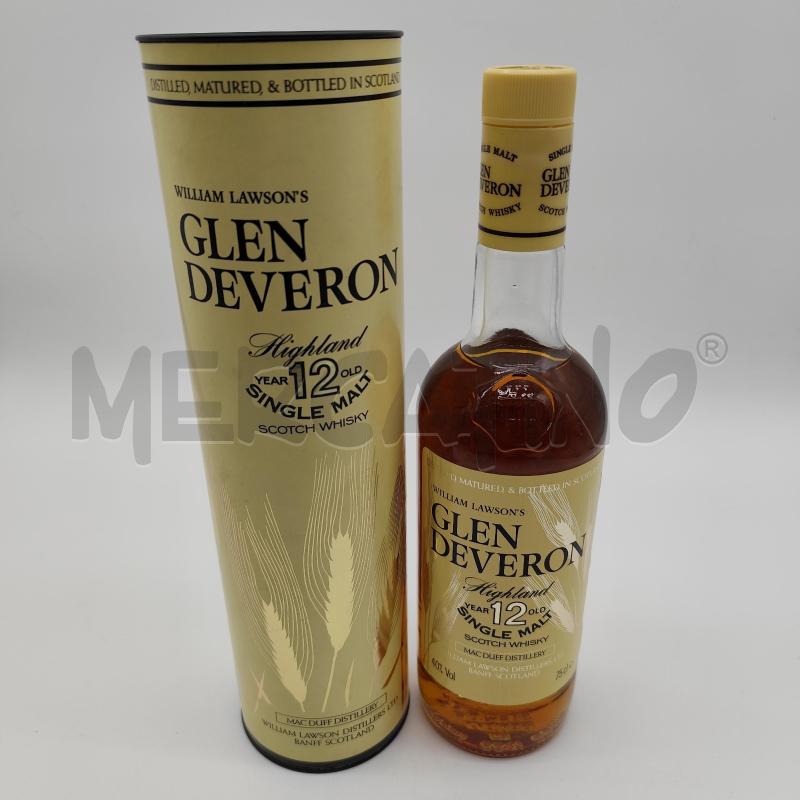 GLEN DEVERON SCOTCH WHISKY 12 ANNI LIQUORE DA COLLEZIONE | Mercatino dell'Usato Corbetta 1